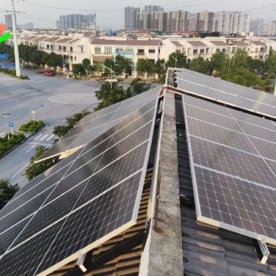 Hệ thống điện mặt trời mái nhà hộ gia đình công suất 5kw tại Vĩnh Phúc