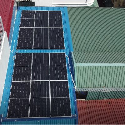 Lắp đặt điện mặt trời hệ gia đình 5kw tại Hoàng Ngọc Phách Hà Nội
