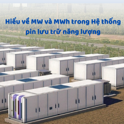Hiểu về mW và mWh trong hệ thống lưu trữ năng lượng pin