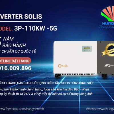 Hùng Việt nhà cung cấp inverter Solis hàng đầu Việt Nam