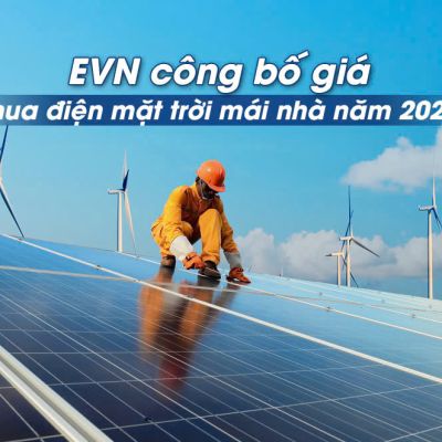 EVN công bố giá mua điện mặt trời mái nhà năm 2024