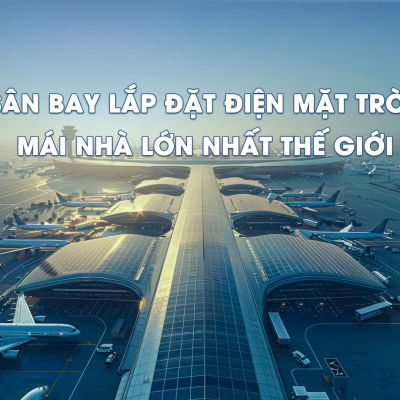 Sân bay Dubai lắp đặt điện mặt trời mái nhà lớn nhất thế giới