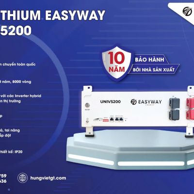 Dòng lithium battery 51.2V 102Ah giá tốt nhất thị trường