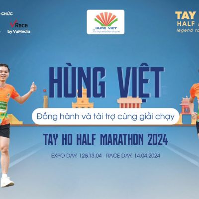 Hùng Việt đồng hành cùng Tay Ho Half Marathon 2024