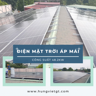 Hệ thống điện mặt trời công suất 48.2kw tại Ninh Bình