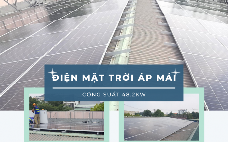 Hệ thống điện mặt trời công suất 48.2kw tại Ninh Bình