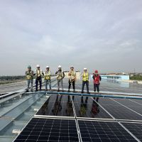 Lắp đặt hệ thống điện mặt trời mái nhà xưởng 2.264MWP tại Thái Bình Lắp đặt hệ thống điện mặt trời mái nhà xưởng 2.264MWP tại Thái Bình