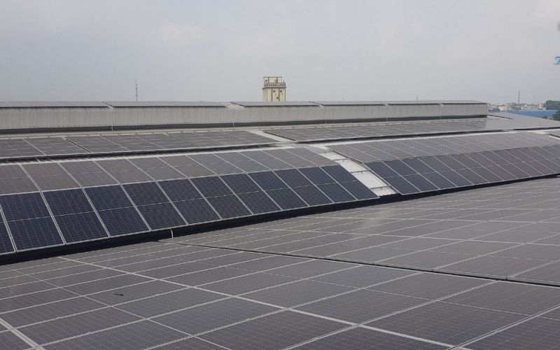 Dự án điện mặt trời áp mái công suất 977kWp tại Phủ Lý, Hà Nam