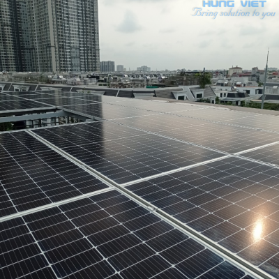 Hệ thống điện mặt trời hòa lưới 10kw Vinhomes Gardenia - Hàm Nghi, Hà Nội