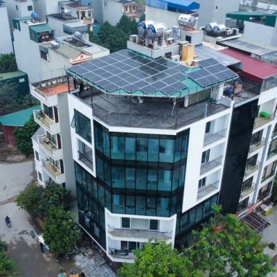 Dự án lắp đặt điện mặt trời hộ gia đình kết hợp văn phòng cho thuê công suất 18.3kwp