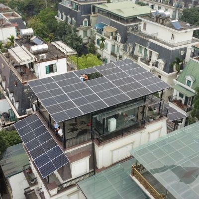 Dự án lắp đặt điện mặt trời có lưu trữ hộ gia đình công suất 26.3kwp tại Mỹ Đình, Hà Nội