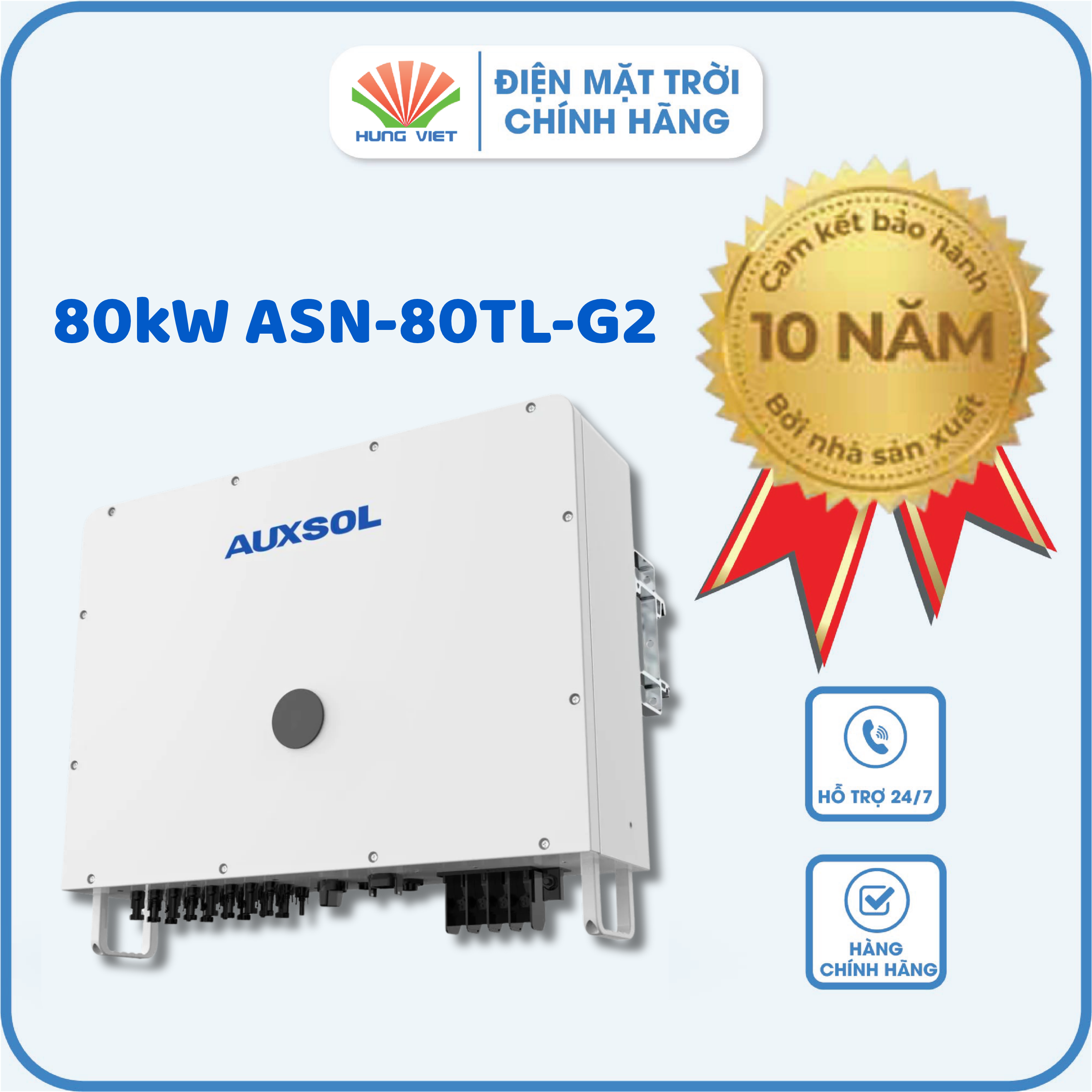 Inverter Auxsol 80kW ASN-80TL-G2 - Inverter 80KW