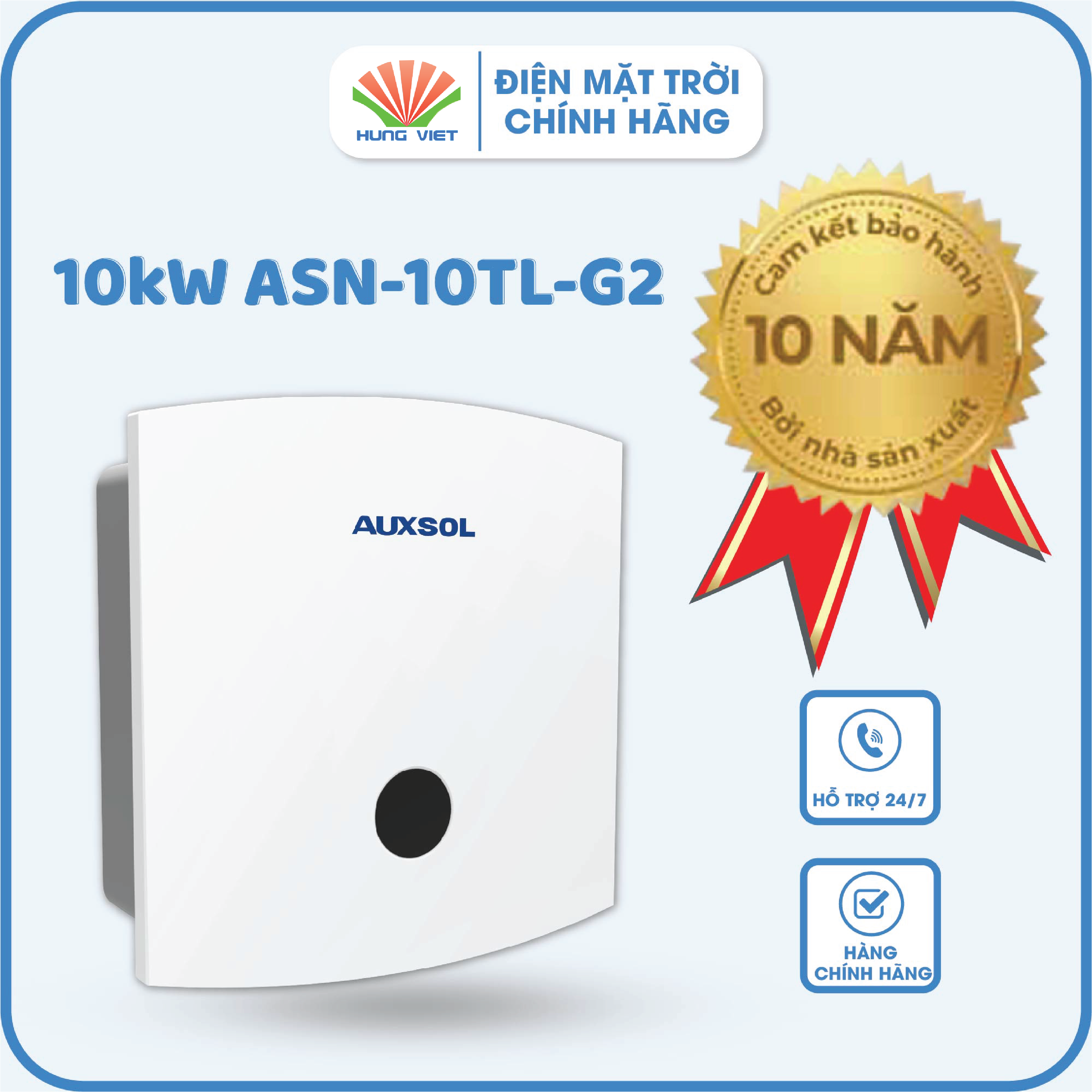  Inverter Auxsol 10kW ASN-10TL-G2 - Inverter 10KW