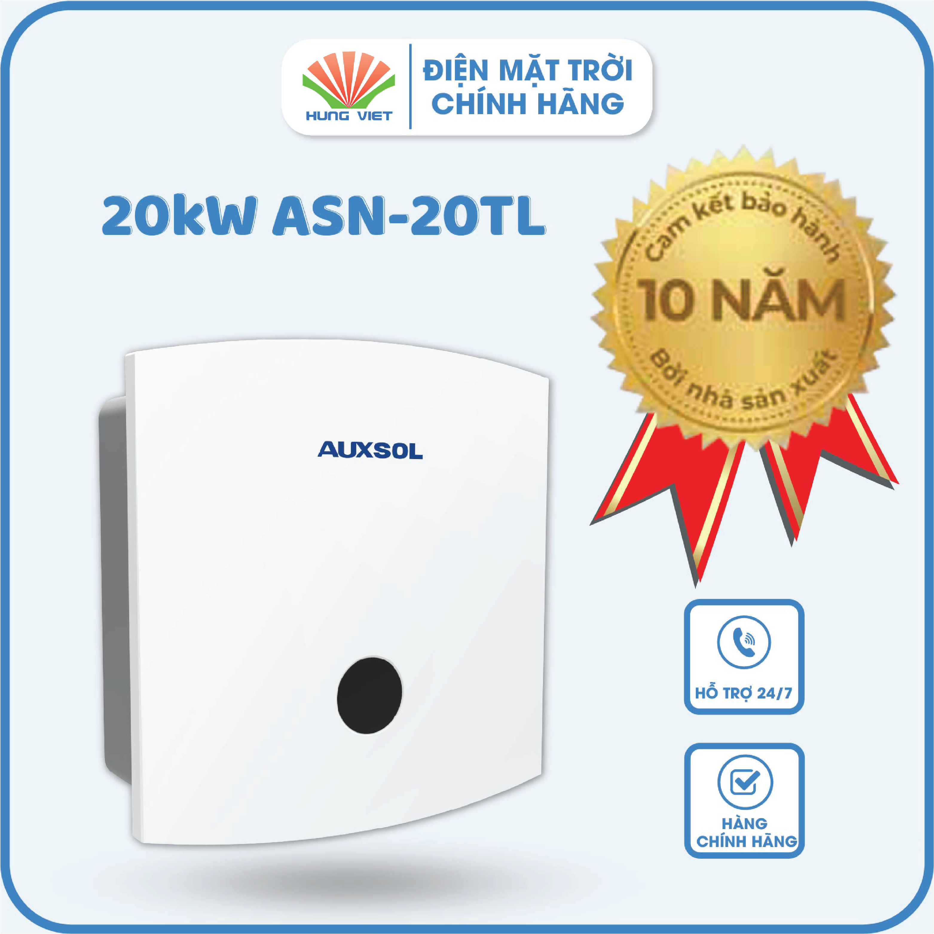 Inverter Auxsol 20kW ASN-20TL - Inverter 20KW