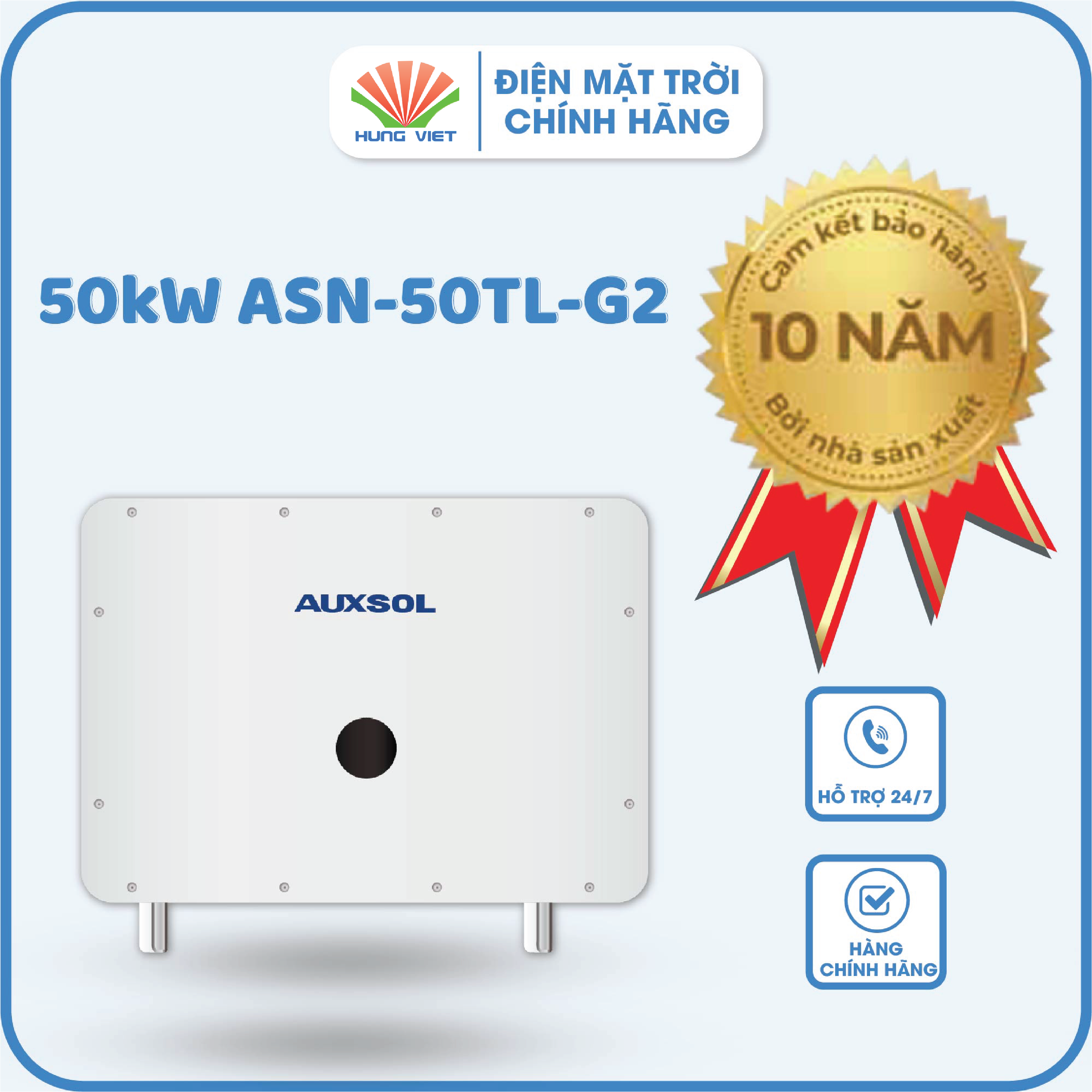  Inverter Auxsol 50kW ASN-50TL-G2 - Inverter 50KW