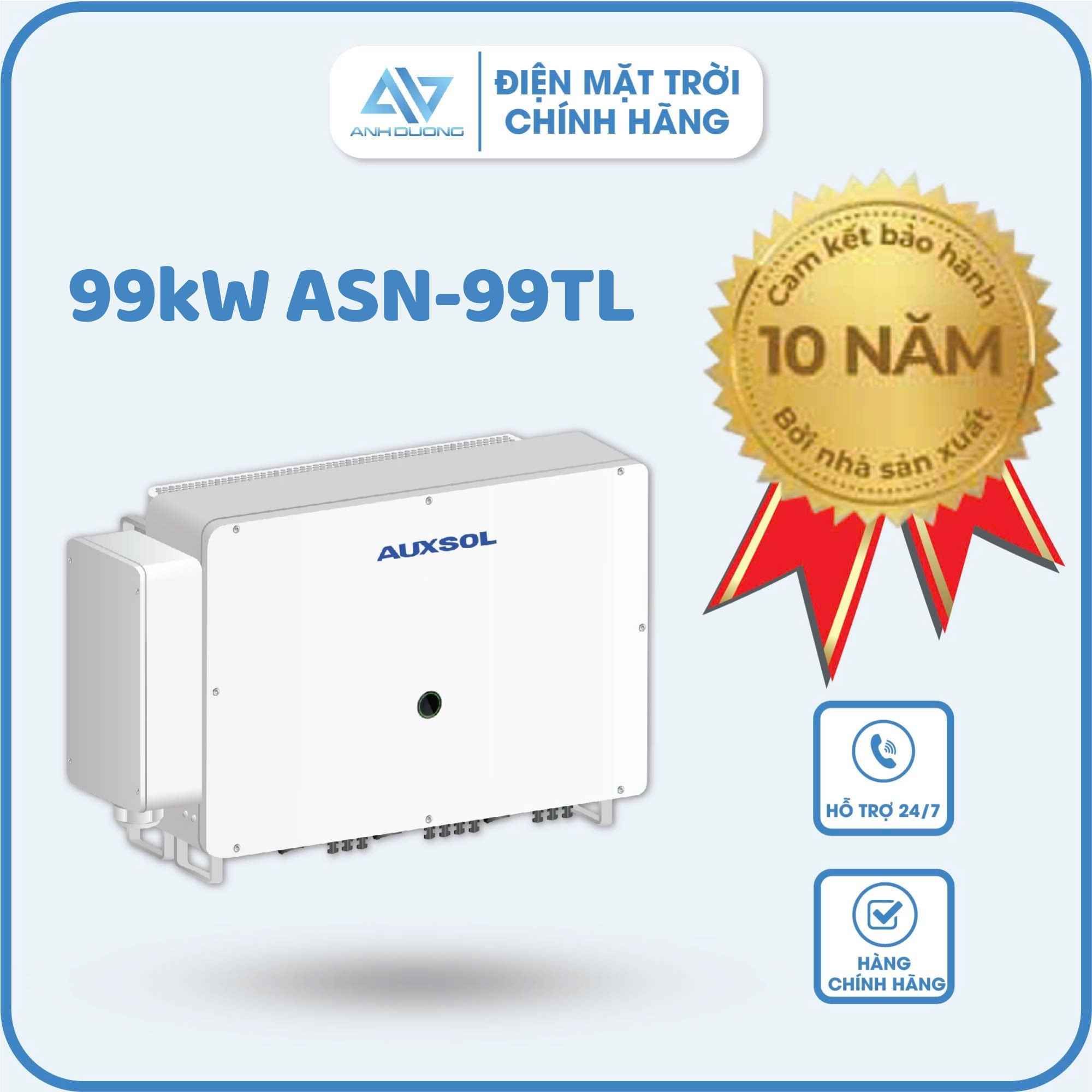 Inverter Auxsol 99kW ASN-99TL - Inverter 99KW