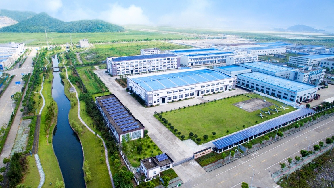 Nhà máy của Ginlong Solis đặt tại KCN Binhai, Chiết Giang, Trung Quốc