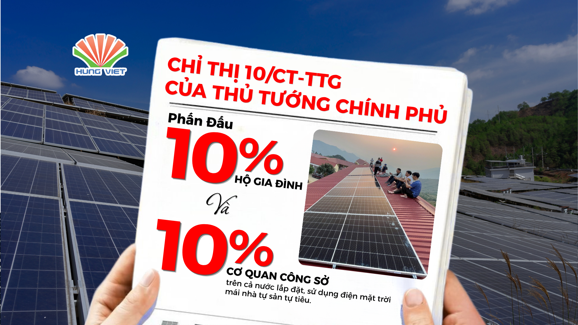 Chỉ thị 10/CT-TTg về việc tăng cường thực thi tiết kiệm điện và phát triển điện mặt trời mái nhà