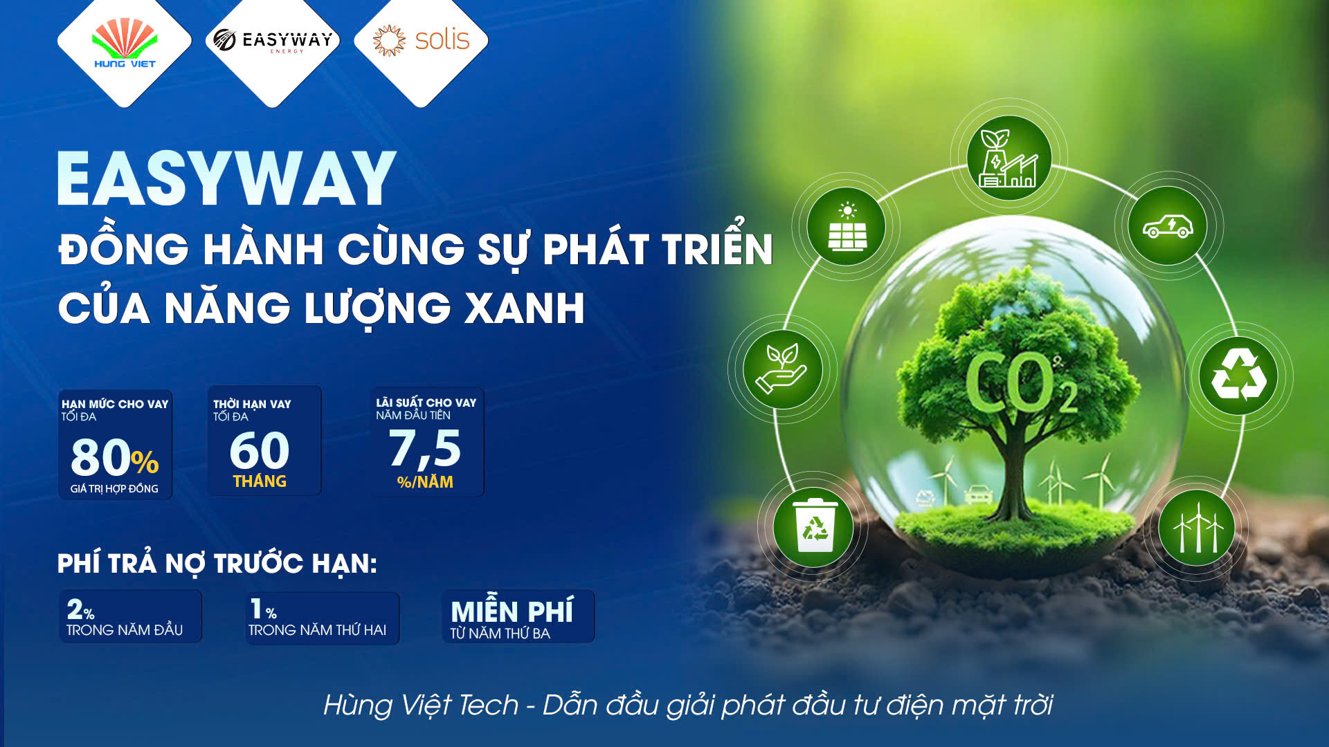 Hùng Việt Tech - Dẫn đầu ngành Điện mặt trời