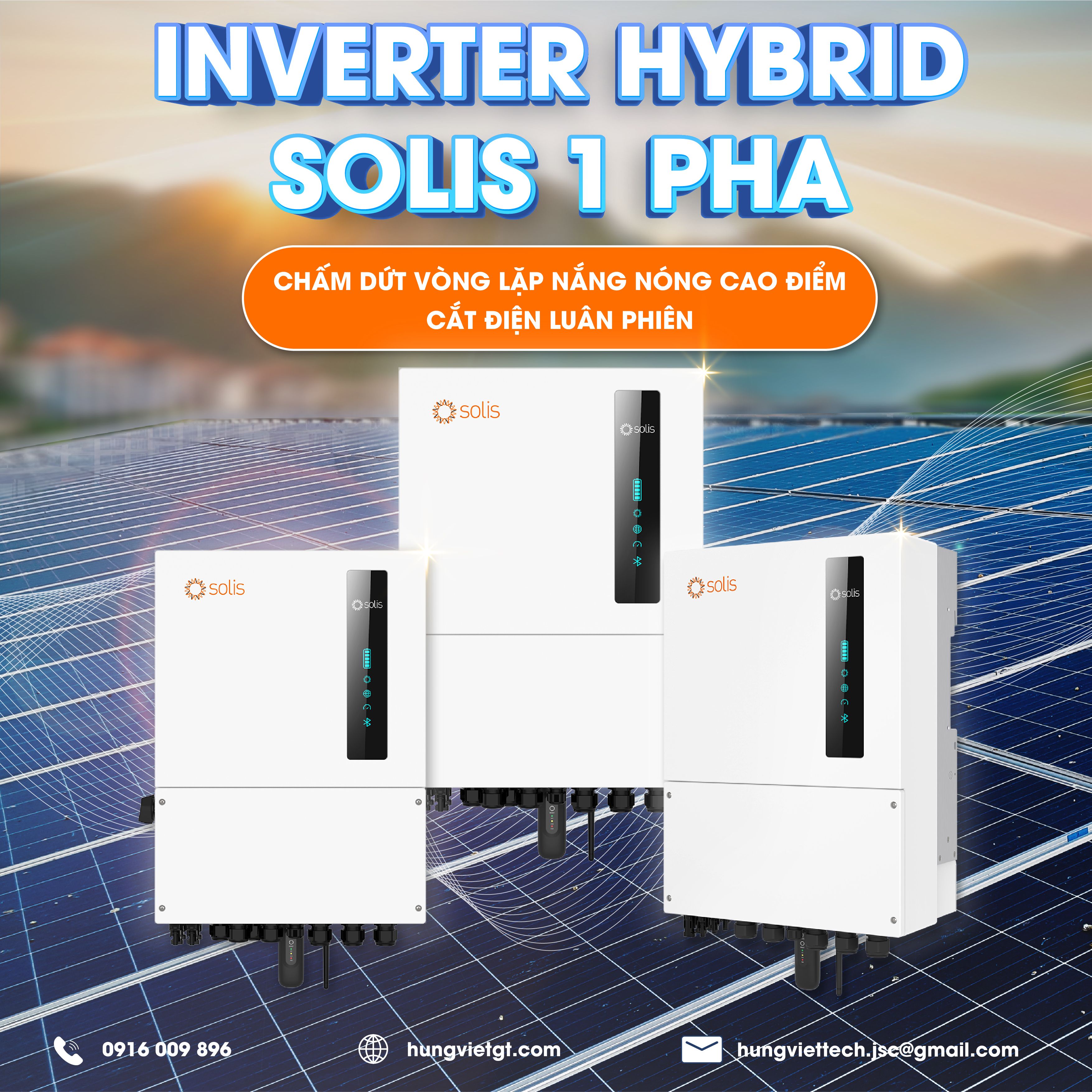 Biến tần Inverter Solis 1 pha