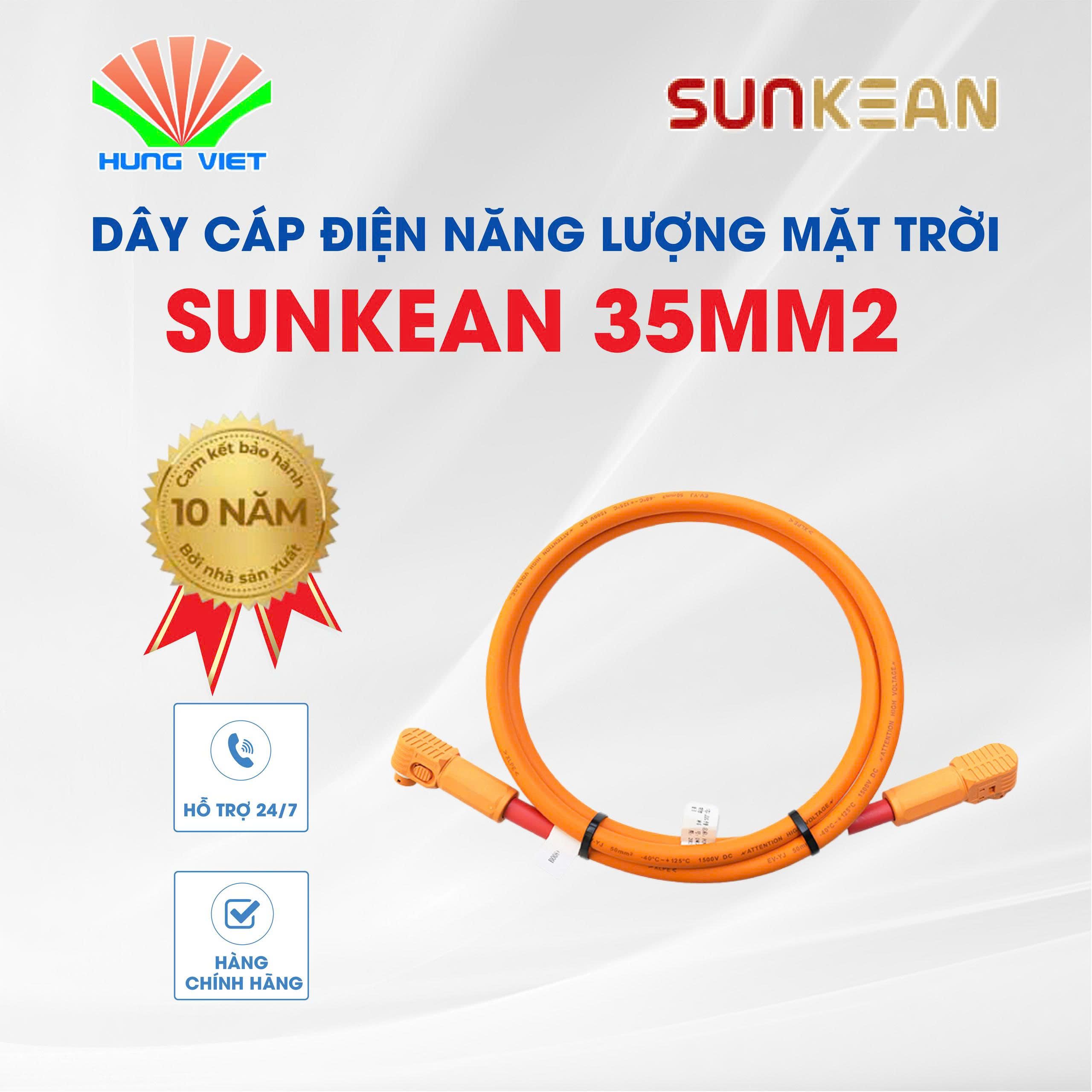 Dây cáp DC Solar Sunkean UL10269 35mm2 - Dây DC Battery 