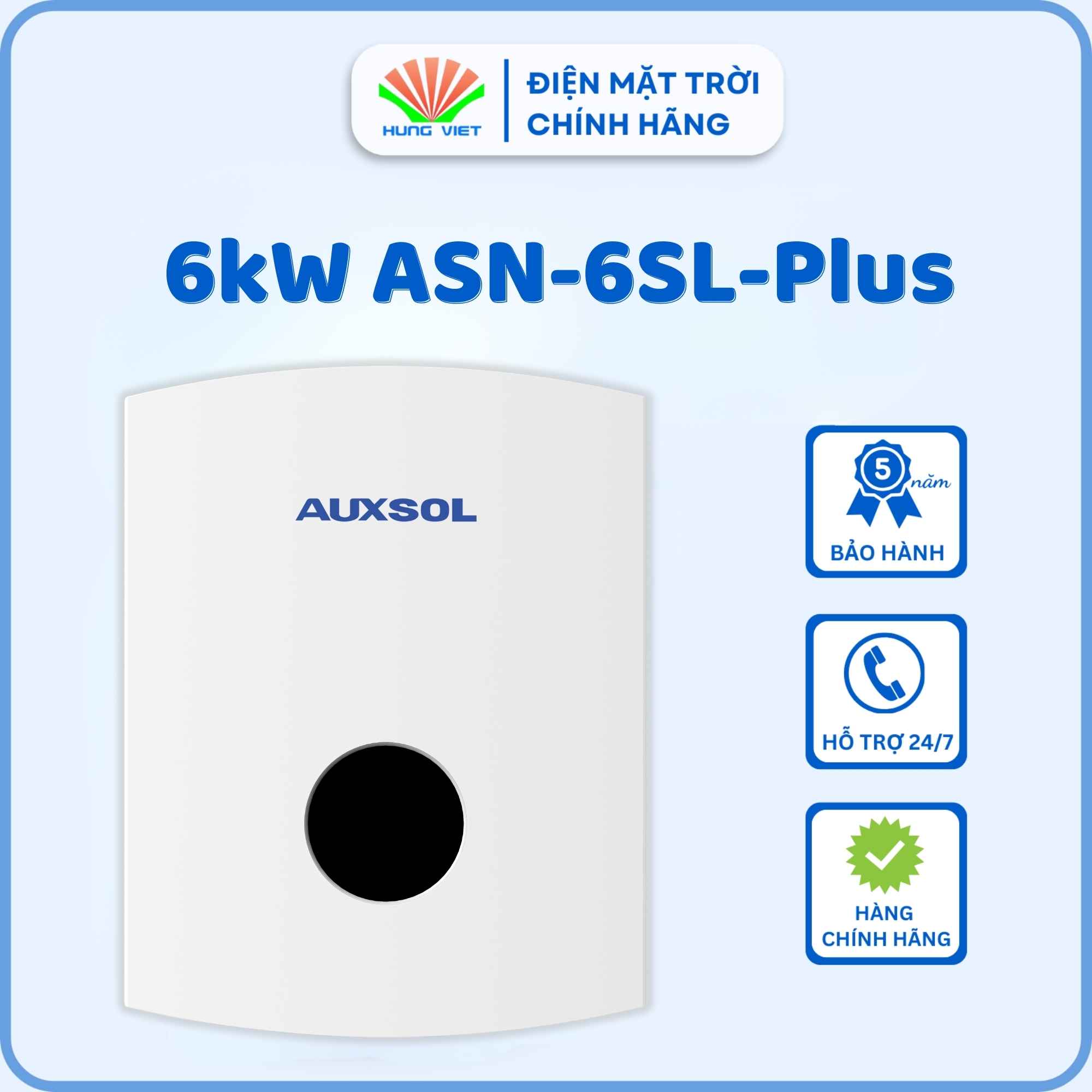 Inverter Auxsol 6kW ASN-6SL-Plus - Inverter 6KW